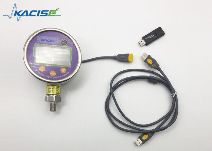 Digitale waterdrukmeter en gegevenslogger voor een drukgewicht van 0,6 kg met 4,2 V oplaadbare lithiumbatterie