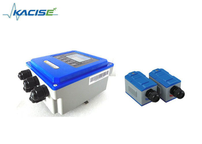 Contactloze klem op ultrasone flowmeter met ±1% nauwkeurigheid RS485 MODBUS-interface en breed temperatuurbereik -30 ~ 160 ℃