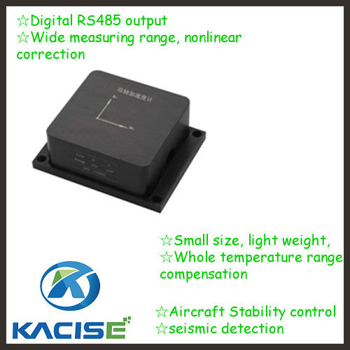 Bioaxial MEMS capacitieve versnellingsmeter met slagweerstand Kleine afmeting en RS485-uitgang