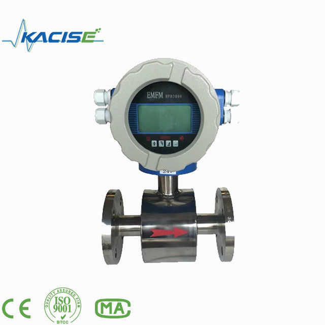 Voedsel Elektromagnetische stroommeter RS485 Draadloze stroommeter Lage stroomverbruik met een diameter van DN10 ~ DN2600