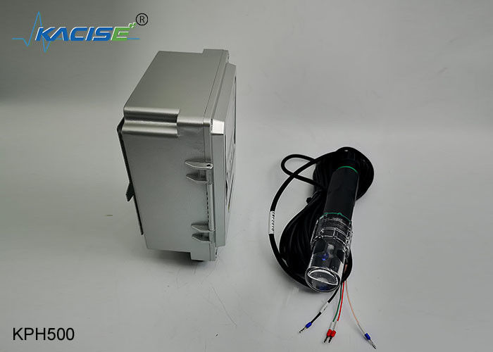 De sensor van KPH500 PH/ORP, Compacte, flexibele en makkelijk te gebruiken, zwarte pvc, grijze metergastheer, de test van de waterkwaliteit.