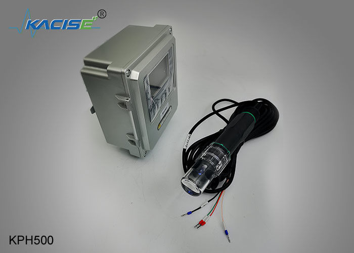 De sensor van KPH500 PH/ORP, Compacte, flexibele en makkelijk te gebruiken, zwarte pvc, grijze metergastheer, de test van de waterkwaliteit.