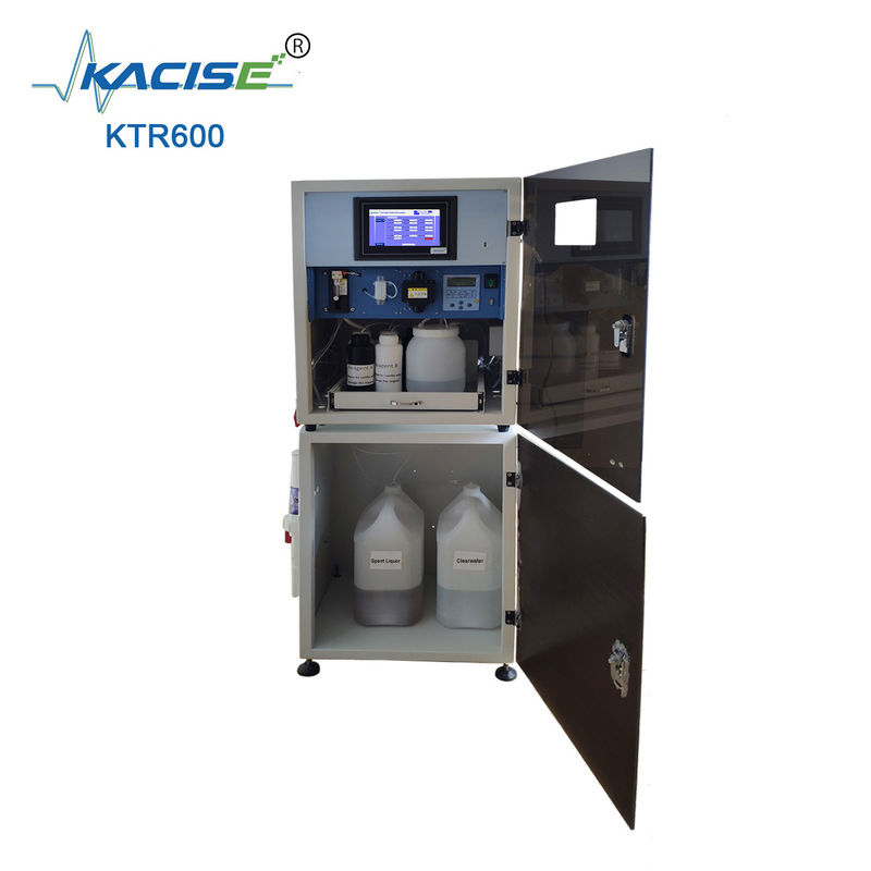 Chroomanalyseur Waterkwaliteitssensor met totale chroomdetectie 200° Hoge temperatuurvertering en 7-inch LCD touchscreen