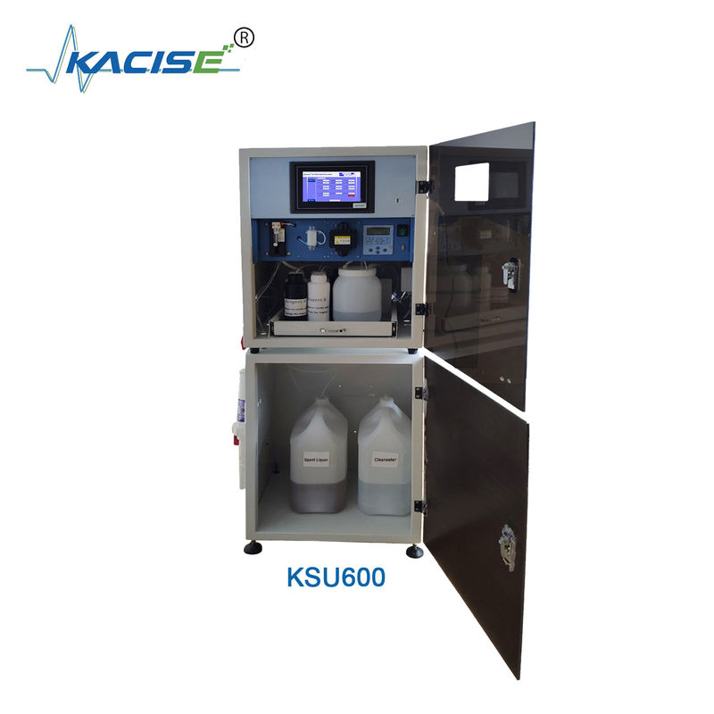 Online-cyanide-analysator Waterkwaliteitssensor met RS232-interface en vijfjarige gegevensopslag met behulp van ISONICOTINIC-zuur-barbiturinezuur spectrophotometer