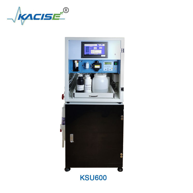 Online-cyanide-analysator Waterkwaliteitssensor met RS232-interface en vijfjarige gegevensopslag met behulp van ISONICOTINIC-zuur-barbiturinezuur spectrophotometer