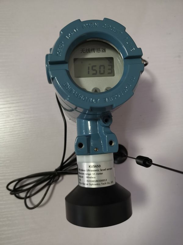 Intelligente waterdichte ultrasone vloeistofniveau sensor met 25khz frequentie voor nauwkeurige meting