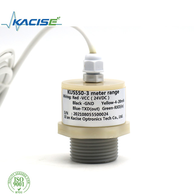 Robuuste PVC behuizing slimme ultrasone afstandssensor voor industriële automatisering met ip-klasse ip68