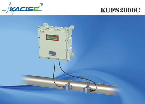 KUFS2000C de explosiebestendige Ultrasone Klem van de Stroommeter op Type
