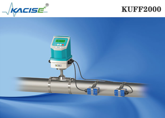 KUFF2000 klem op de Ultrasone Hoofdeenheid van de Stroommeter en Sensor Vast op Pijp