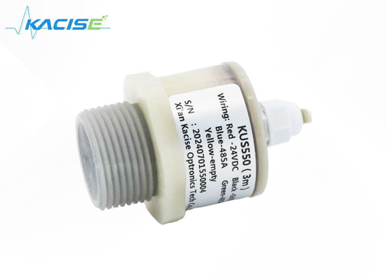 Draadloos PVDF-materiaal Ultrasone waterniveau sensor Digitale uitgang 24VDC werkspanning
