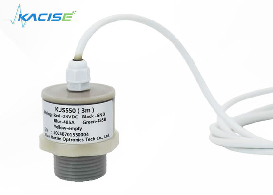 IP68 Chemische weerstand Fluid Level Meter Ultrasone Gehele lichaam PVDF Anti Corrosion